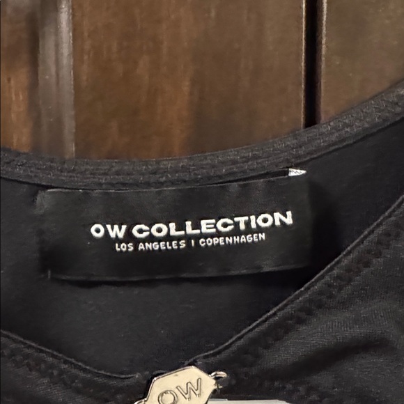 OW collection Chiara Black Cut Out Sleeveless Top size small - Picture 6 of 7